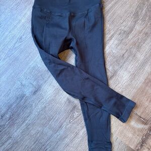 Black High-Waisted Leggings